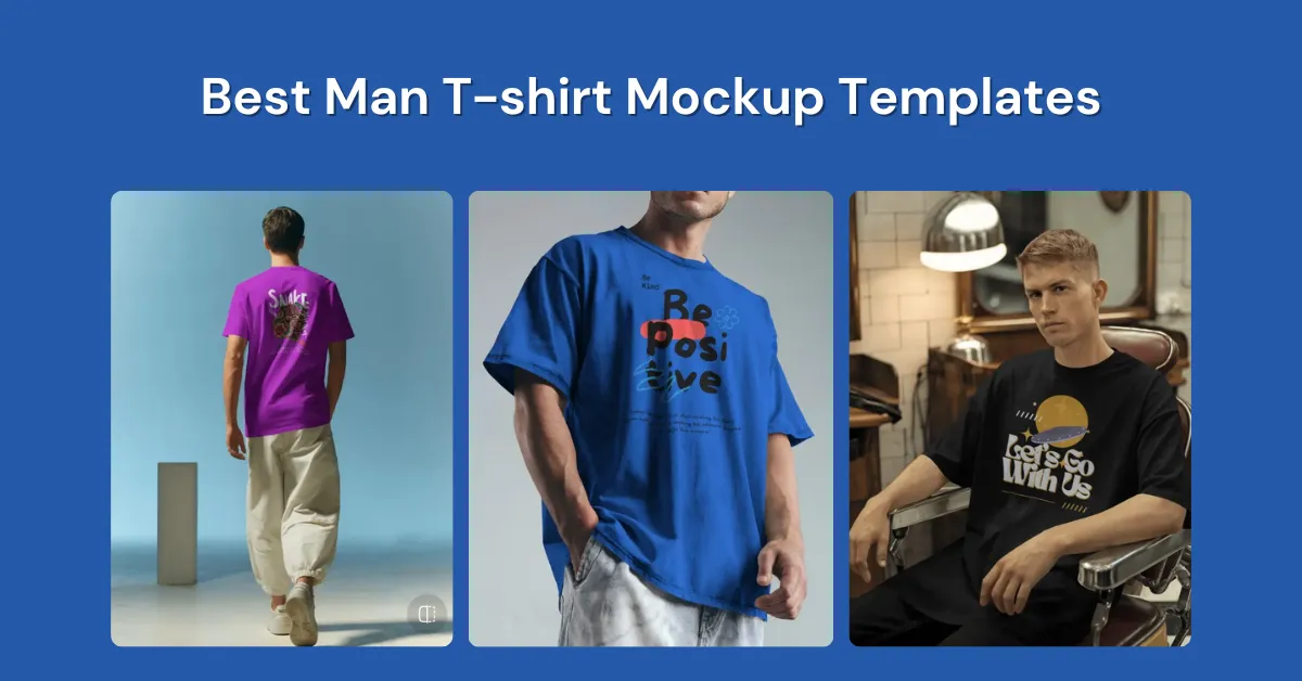 7 Best Man T-shirt Mockup Templates