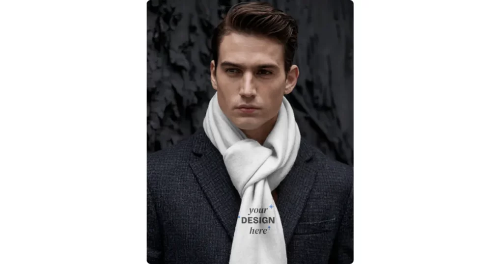 try scarf mockup