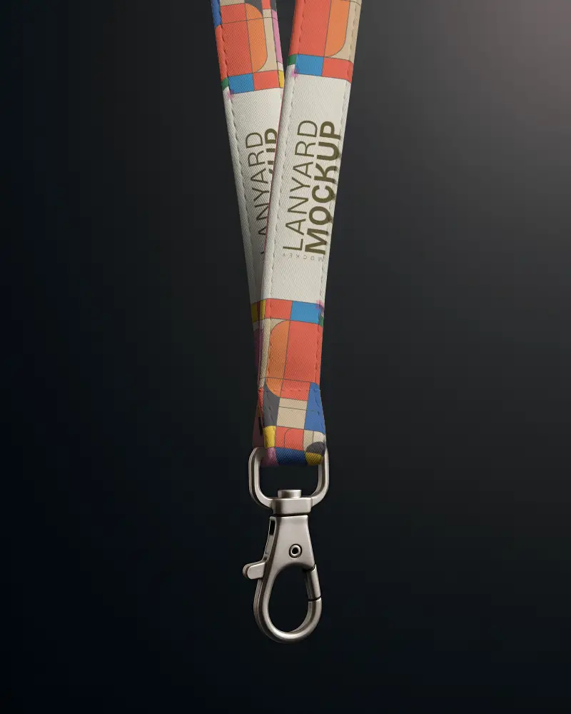 Badge Lanyard Mockups