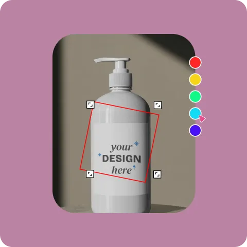 Sign Up cosmetic mockup tool