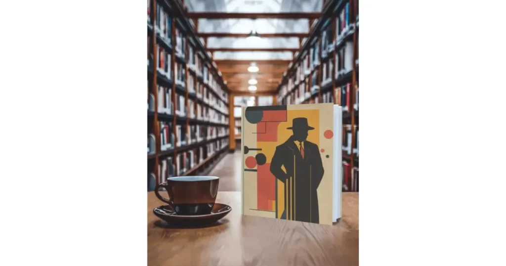 a square book in a library