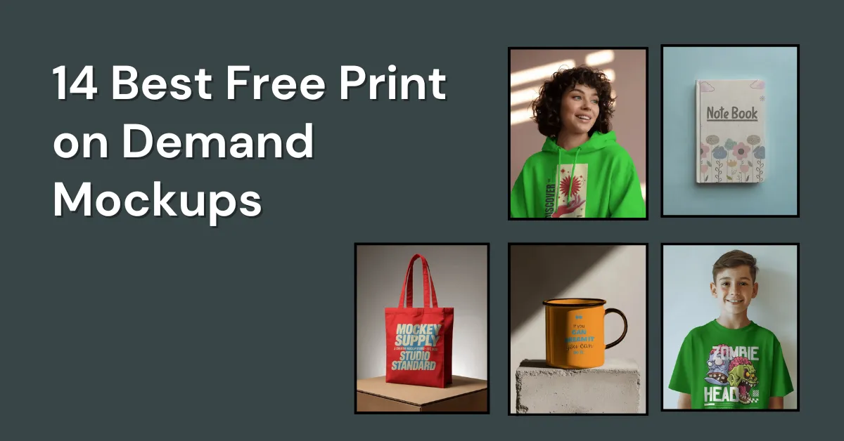 14 Best Free Print on Demand Mockups