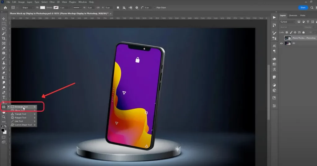 create a rectangle