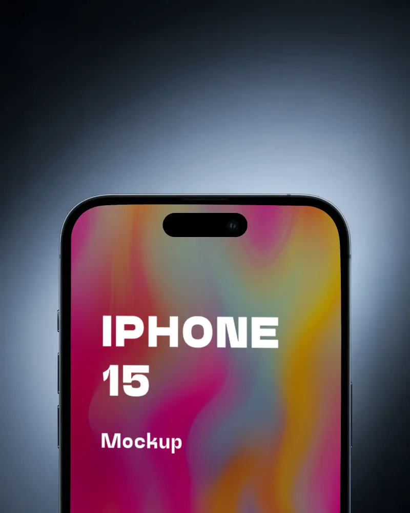 iphone 15 mockup
