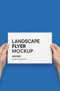 Landscape Flyer Mockup