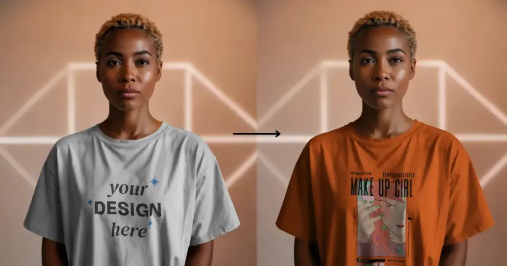 t-shirt mockup example