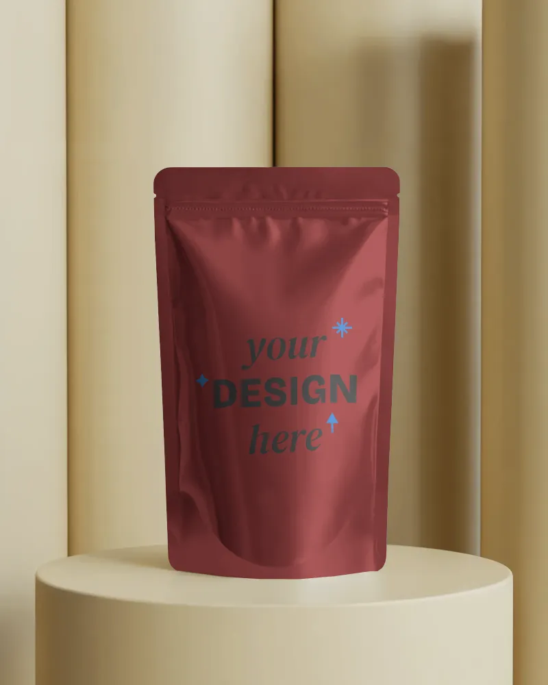 Brown Pouch Mockups
