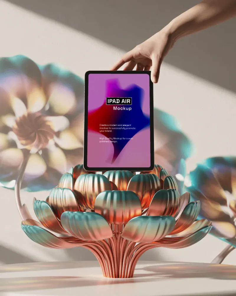Clay iPad Mockups
