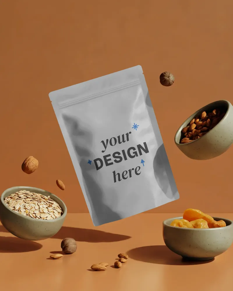 Coffee Pouch Mockups