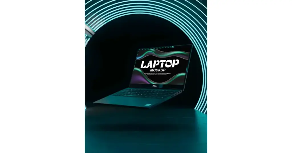 edit laptop mockups for showing website designs