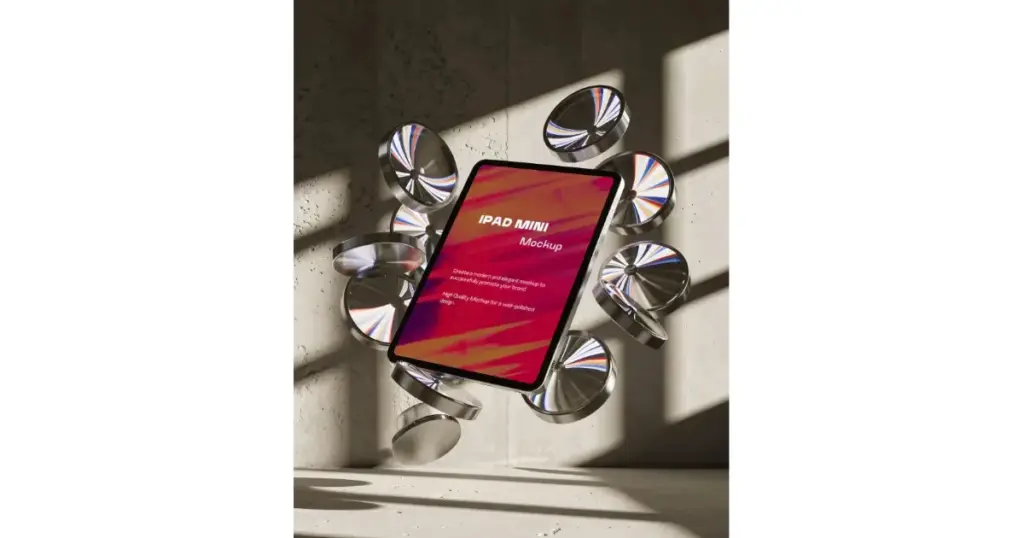 floating ipad mockups