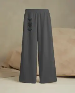 mfy wide leg sweatpants mockup elastic waistband for casual loungewear and relaxed style