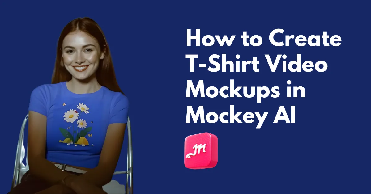 How to Create T-Shirt Video Mockups in Mockey AI