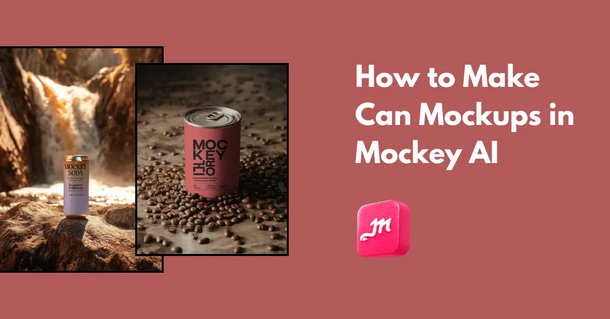 How to Make Can Mockups in Mockey AI