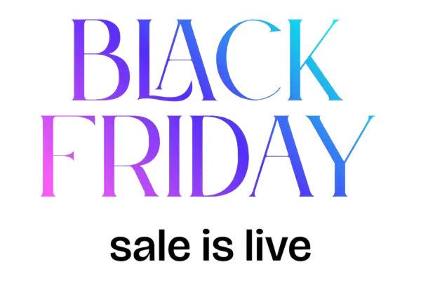 Black Friday'25 Sale live now