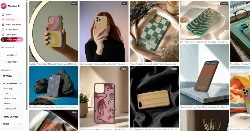 try mockey ai's phone case mockups