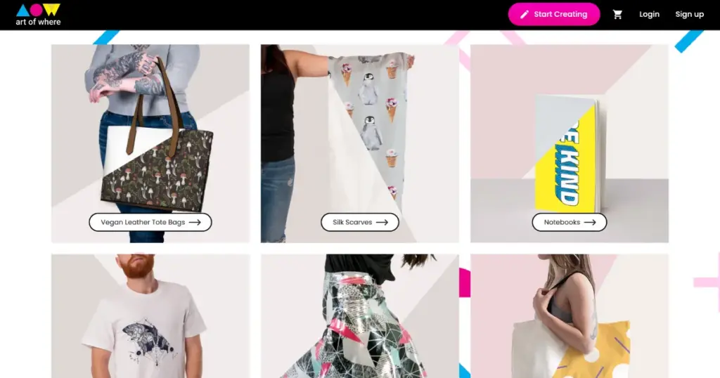 art of where print on demand platform