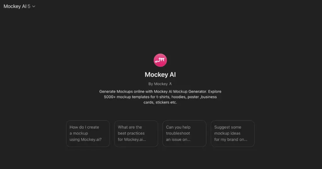 chatgpt plugin for mockey ai mockup generator
