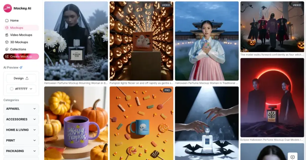 mockey ai best website for holiday mockup templates