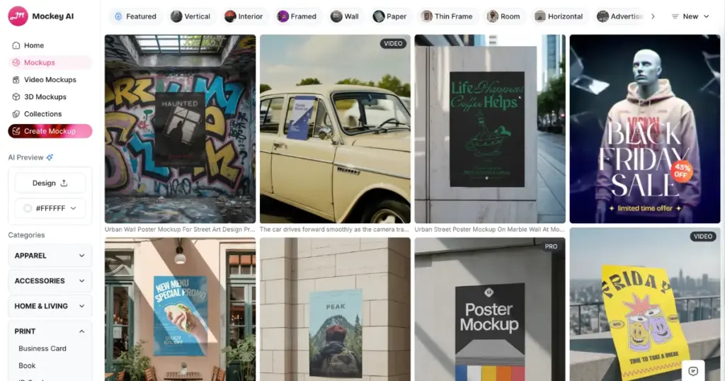 try mockey ai's poster mockups