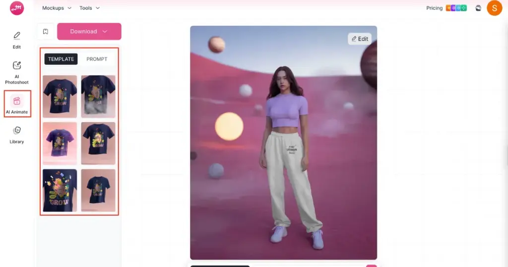 use ai anime tool for animated templates