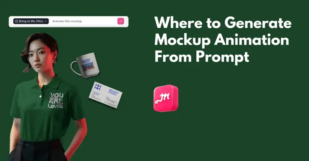 where to generate mockup animation from prompt