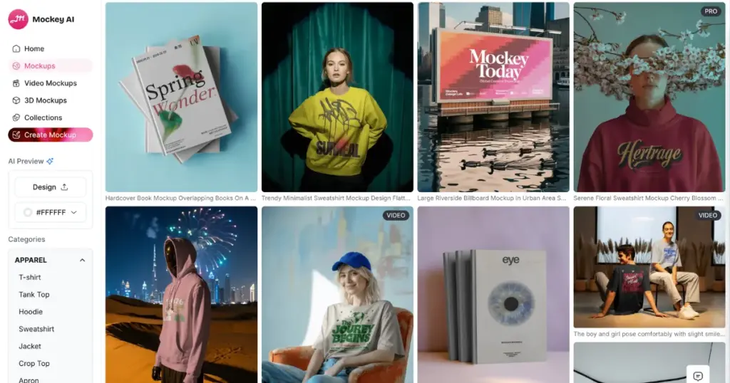 use mockey ai to create mockups