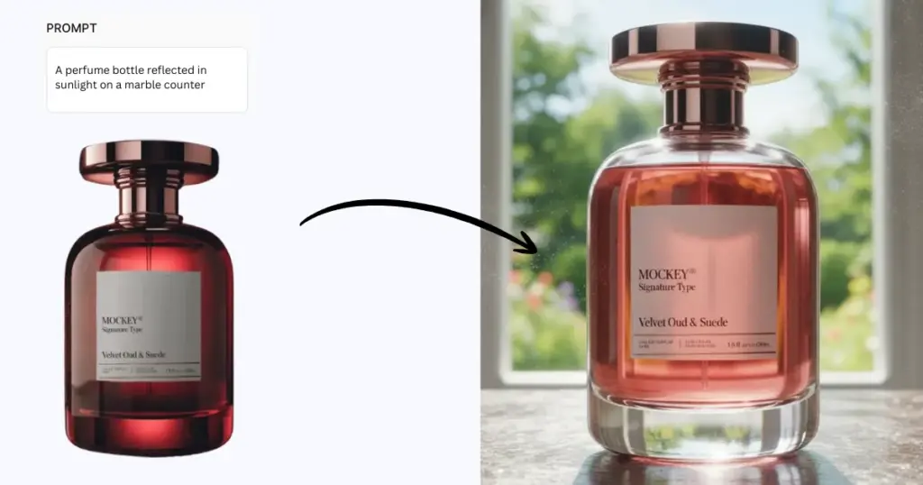 create product photos with mockey ai