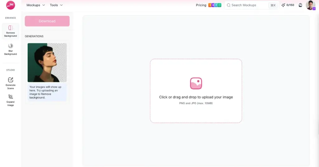 mockey ai's remove background tool is best background remover website