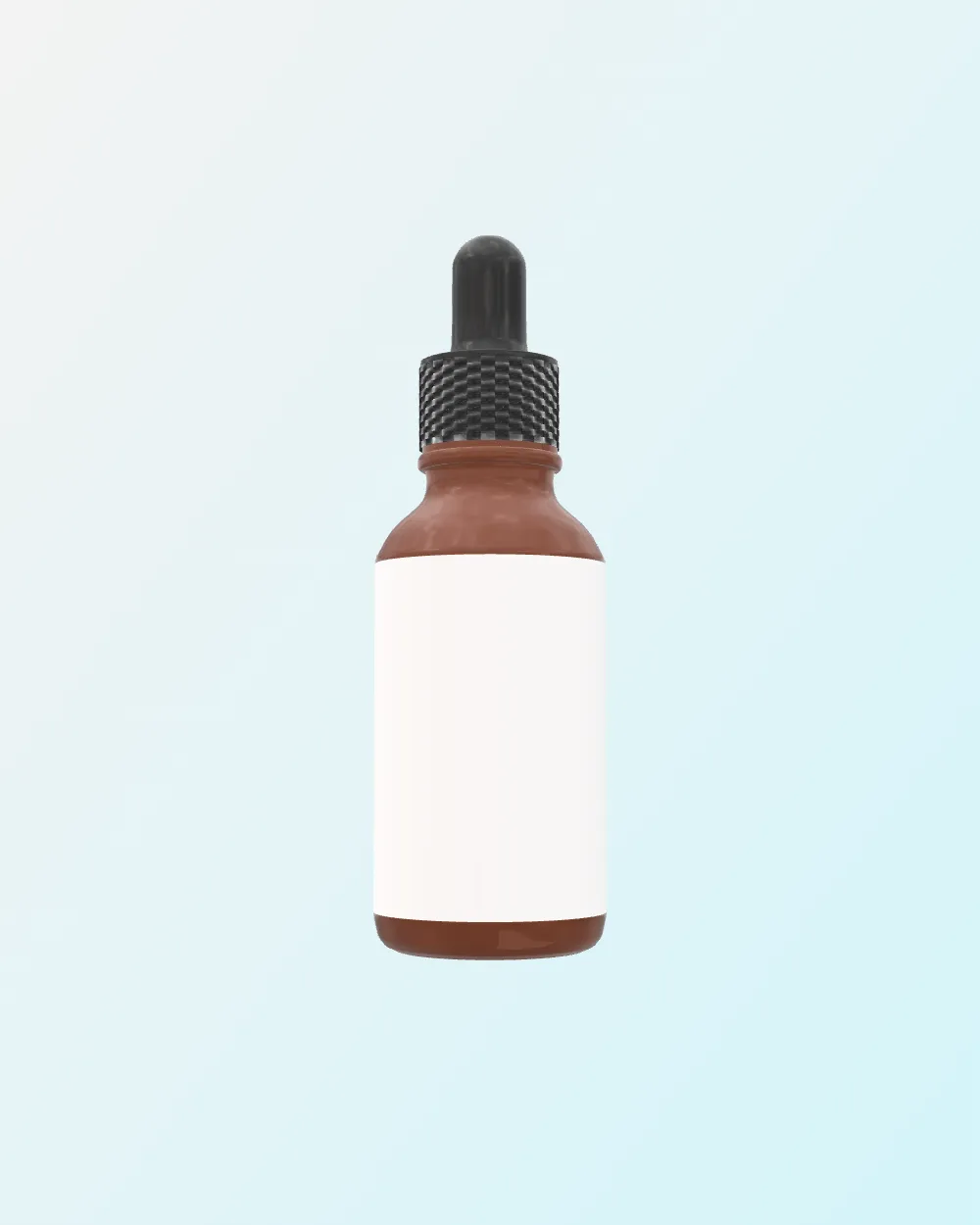 3D Serum Bottle Mockups to Customize