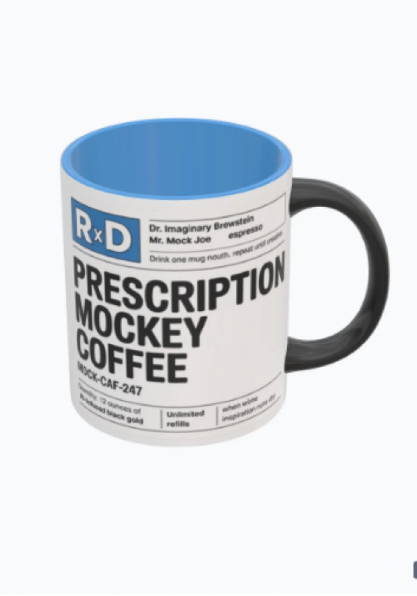 3d mug mockup customizable design template