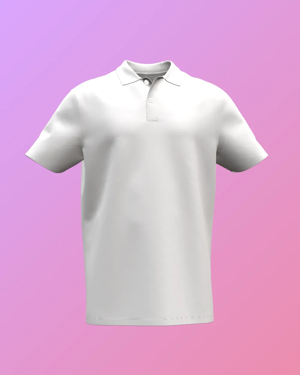 3d polo t-shirt mockup