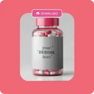 Download Pill Bottle Mockup