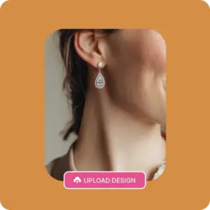 Upload Earring Mockup