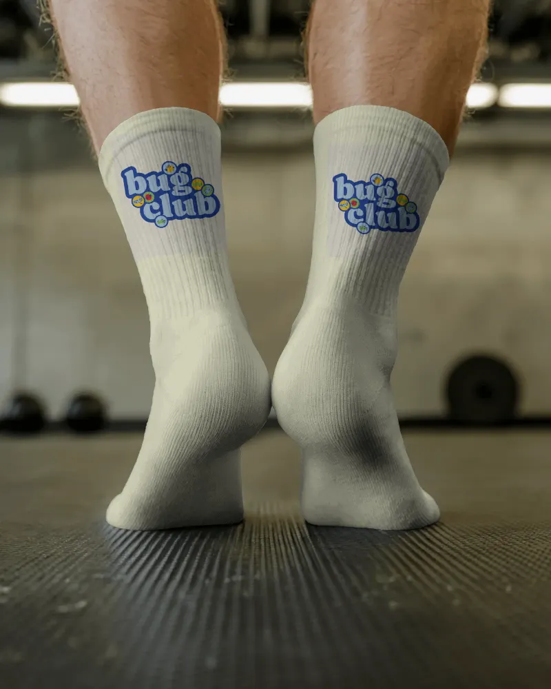 cushioned socks mockup