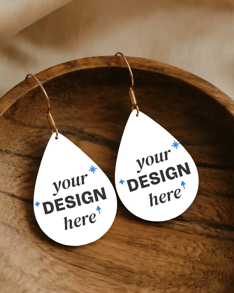 elegant black teardrop earrings