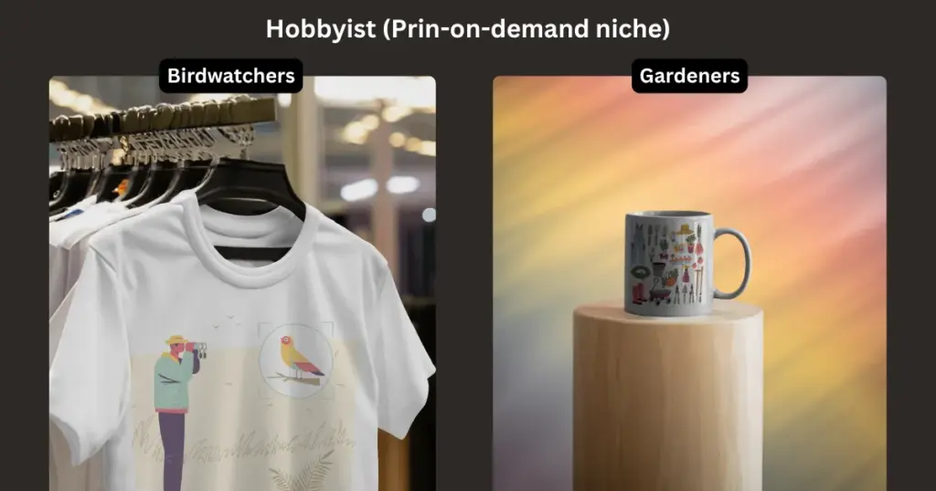 hobbyist print on demand niche