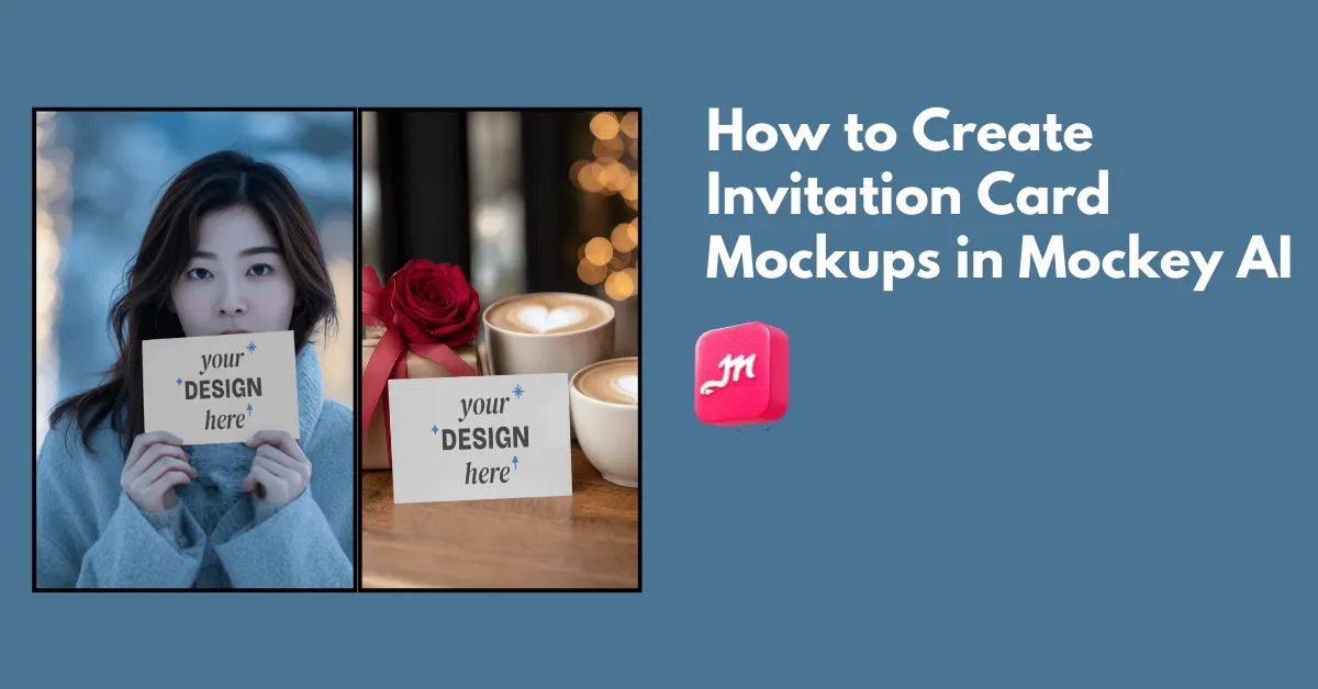 how to create invitation card mockup