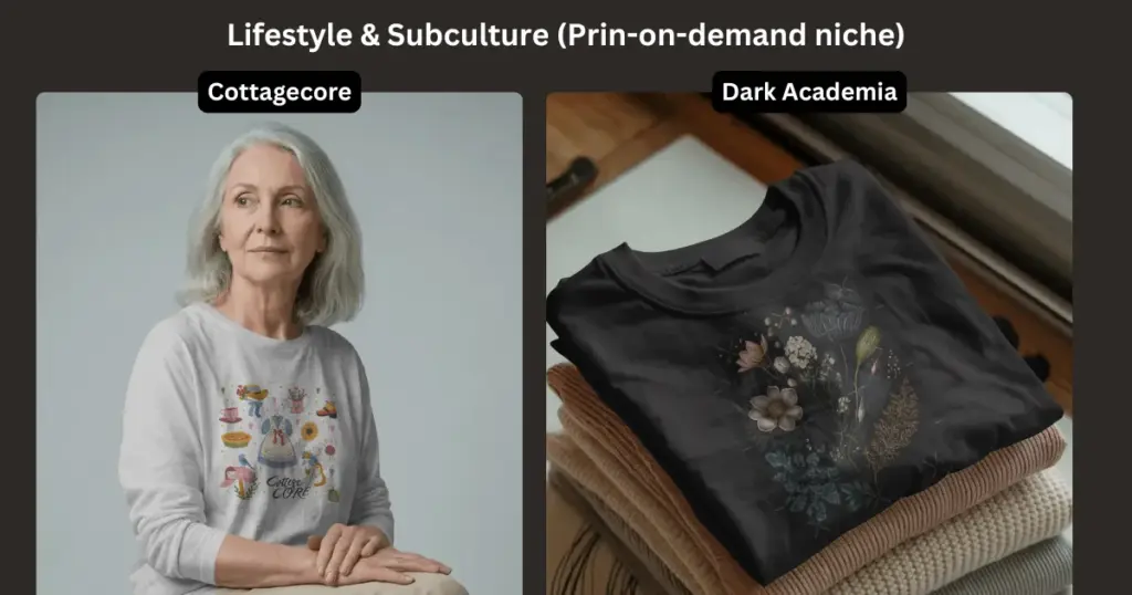 lifestyle and subculture pod niche