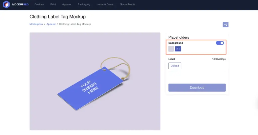 mockupbro limited ediitng tools