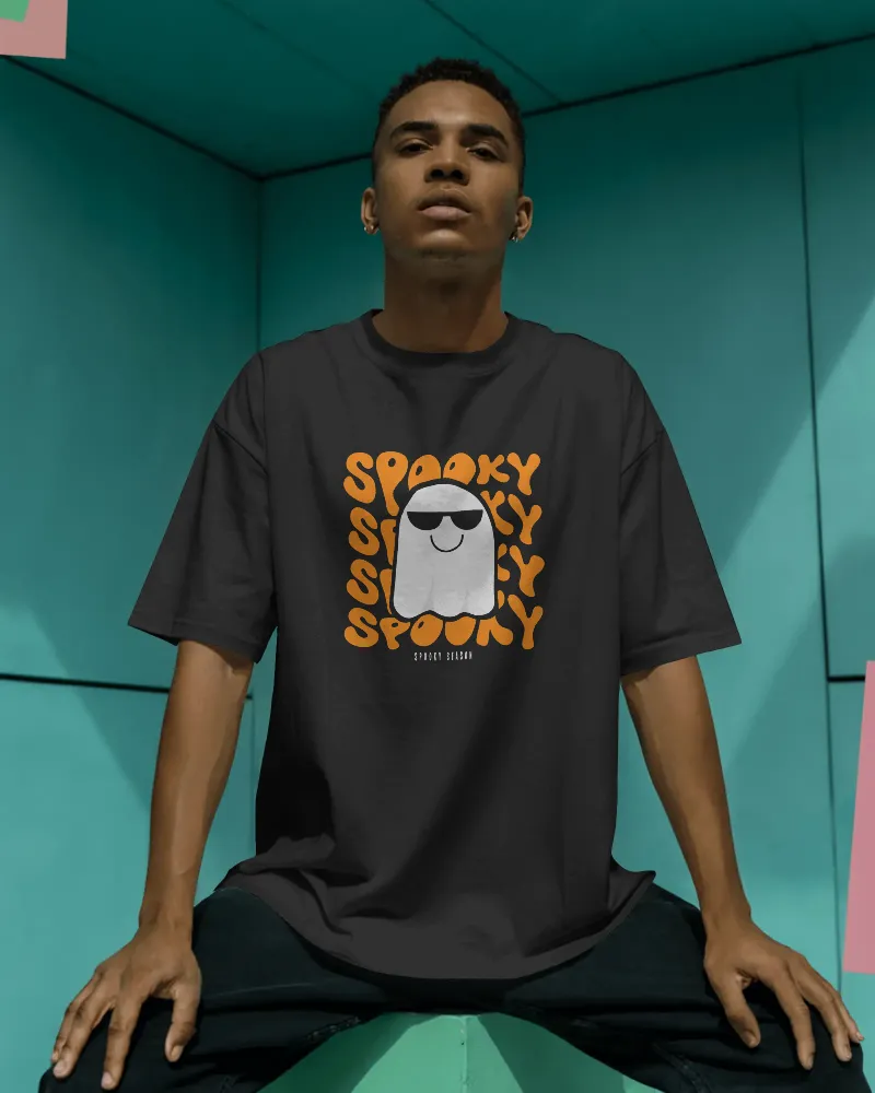 modern casual loosefit tshirt mockup men