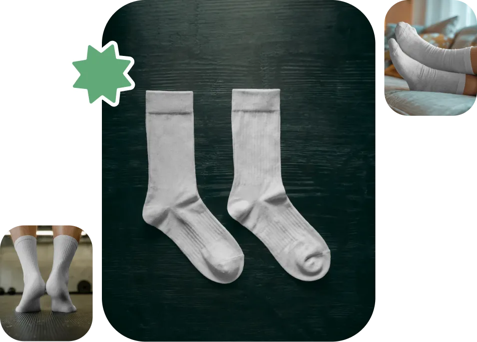 socks mockup generator