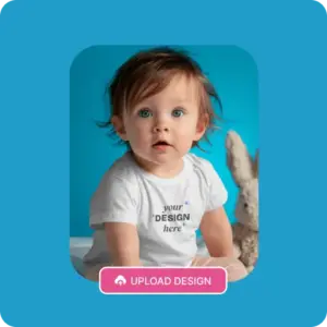 upload Baby Tee Mockup Generator