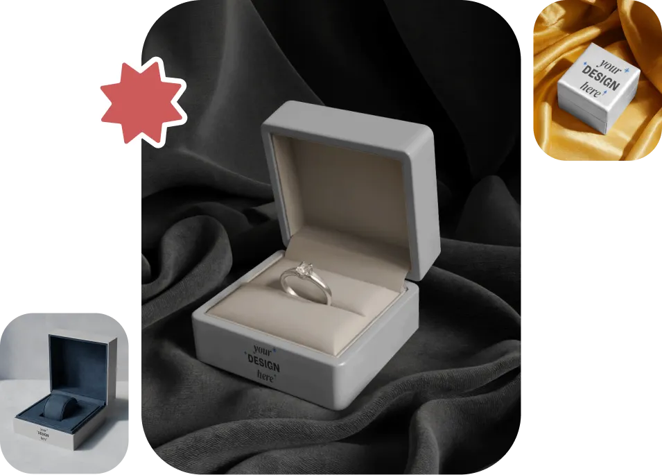 Free Jewelry Box Mockup Generator