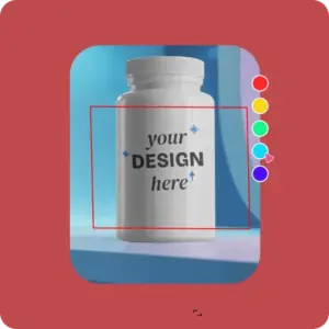 Pick a Supplement Bottle Template