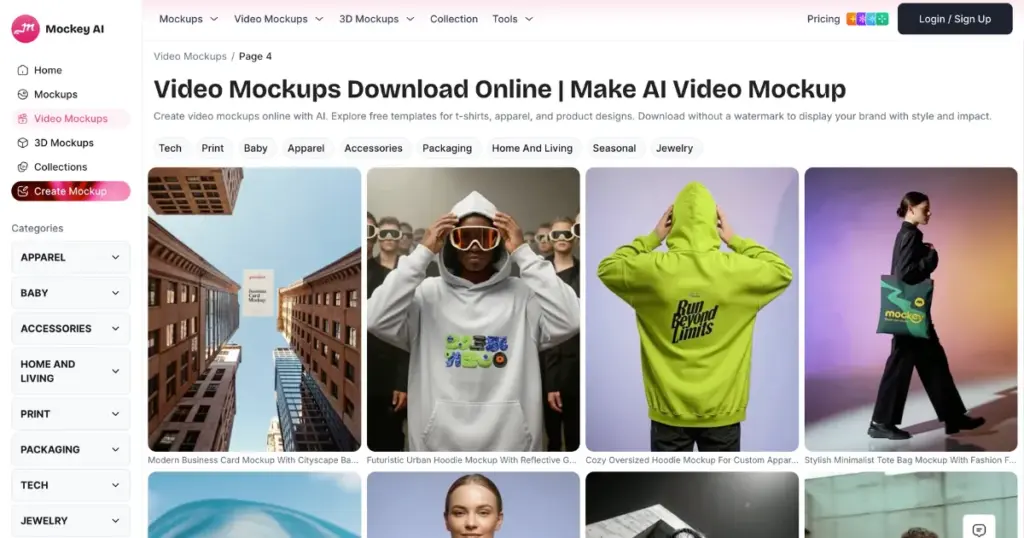 better video mockups of mockey ai compared to mockup maison