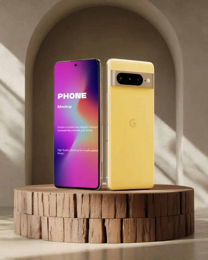 googlepixel sleek modern smartphone-mockup