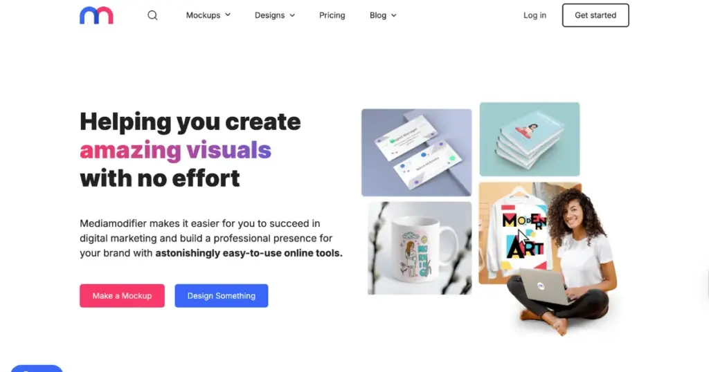 mediamodifier site like mockuuups studio