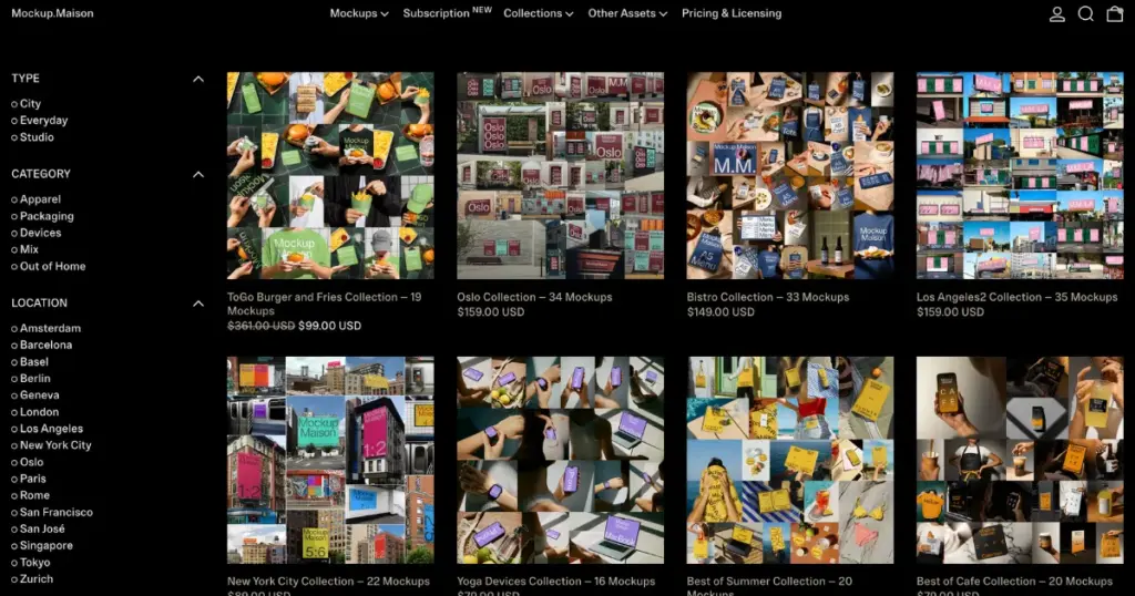 mockup maison mockup collection