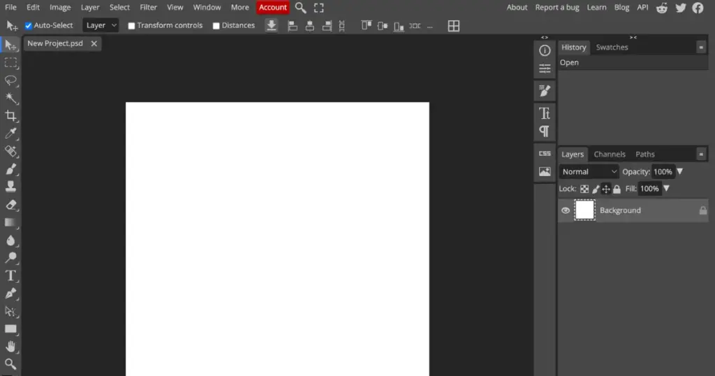 photopea custom mockup site
